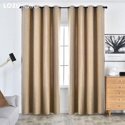 1PC LOZUJOJU 60-70% Verdunkelungsvorhang Einfarbig Modernes Design Fenstervorhang Für Wohnzimmer Schlafzimmer Wohnkultur