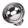 Footed Dessert Cup Dishwasher Safe 304 Stainless Steel Footed Dessert Bowl for Ice Cream Salad Serving
