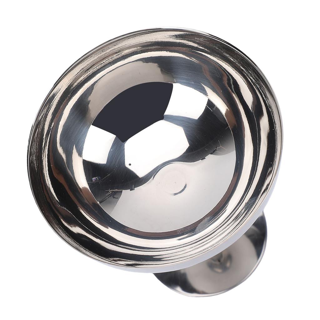 Footed Dessert Cup Dishwasher Safe 304 Stainless Steel Footed Dessert Bowl for Ice Cream Salad Serving