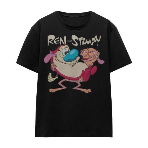 Ren & Stimpy Unisex Adult Two Of A Kind T-Shirt