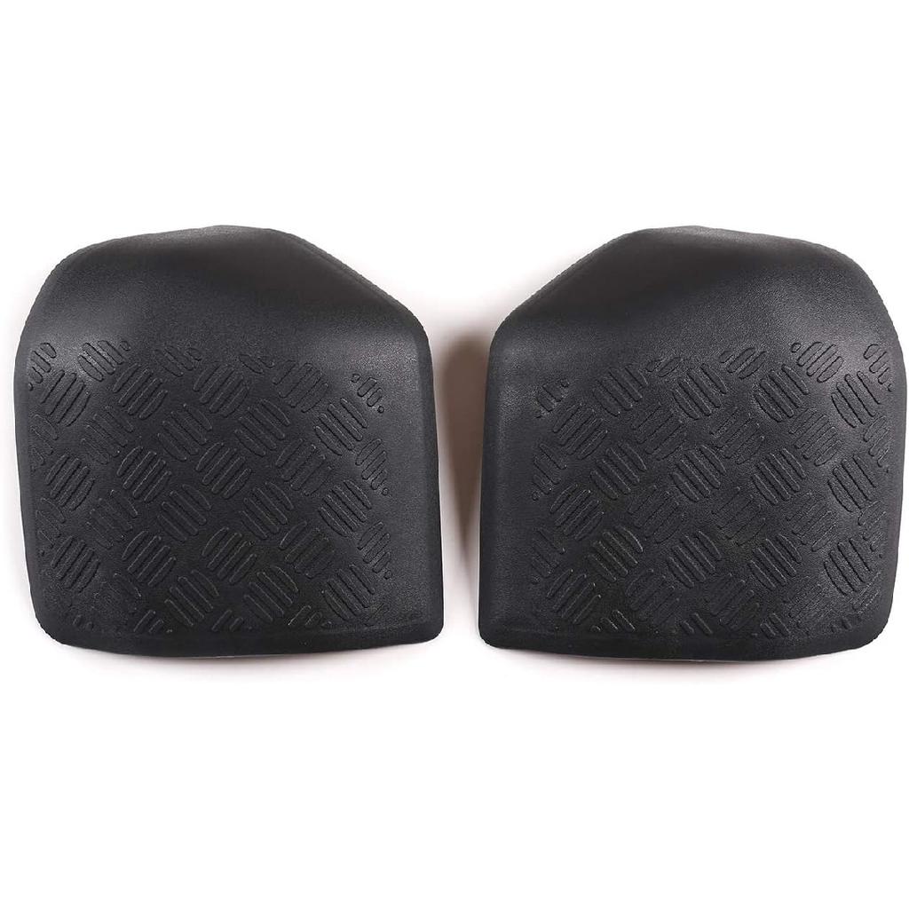 ABS Black Body Anti-scratch Protection Cover Trim Kit for Land Rover Defender 110 2020 Accessories (Rearview mirror)