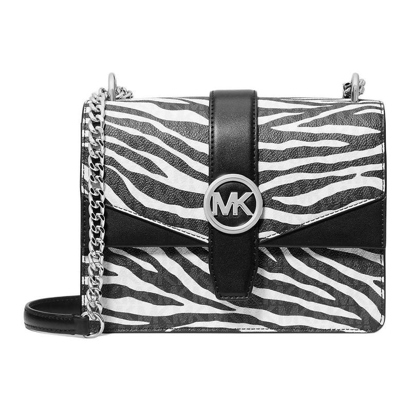 MICHAEL KORS Greenwich Silver Metal Letter