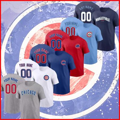 SALDI CALDI - Nome Numero Personalizzato Chicago Cubs Personalizzato 2025 Fatto dai Fan SPEDIZIONE VELOCE