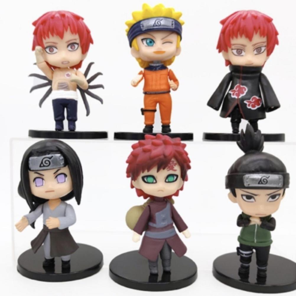 Naruto Shippuden Q Version Sitting Figure – Kakashi & Naruto, Car & Desktop Decor, Anime Collectible Gift
