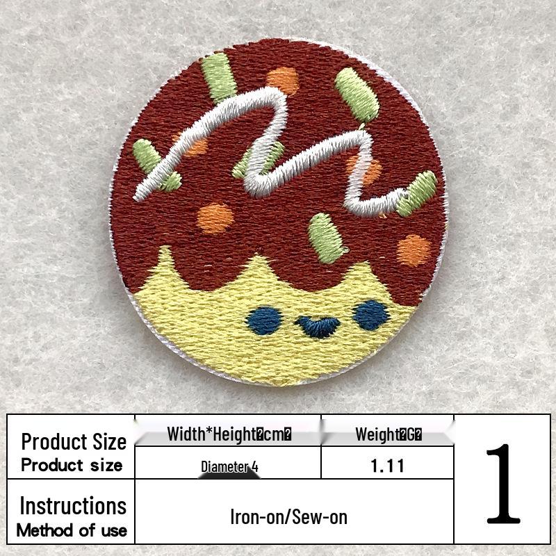 Creative Embroidery Cloth Patch for DIY Clothing Decor