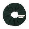 Aube Nuit Cozy Corduroy Winter Hair Scrunchie Christmas Green L