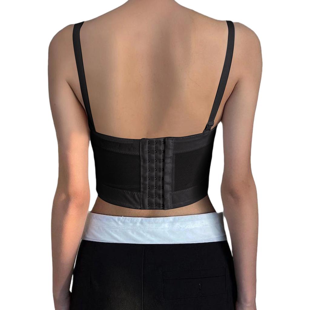 Small Camisole For Women For Summer Outdoor Wear, Beautiful Back Bra, Integrated Underwear With Chest Pads, And A Fishbone Top For Bottoming