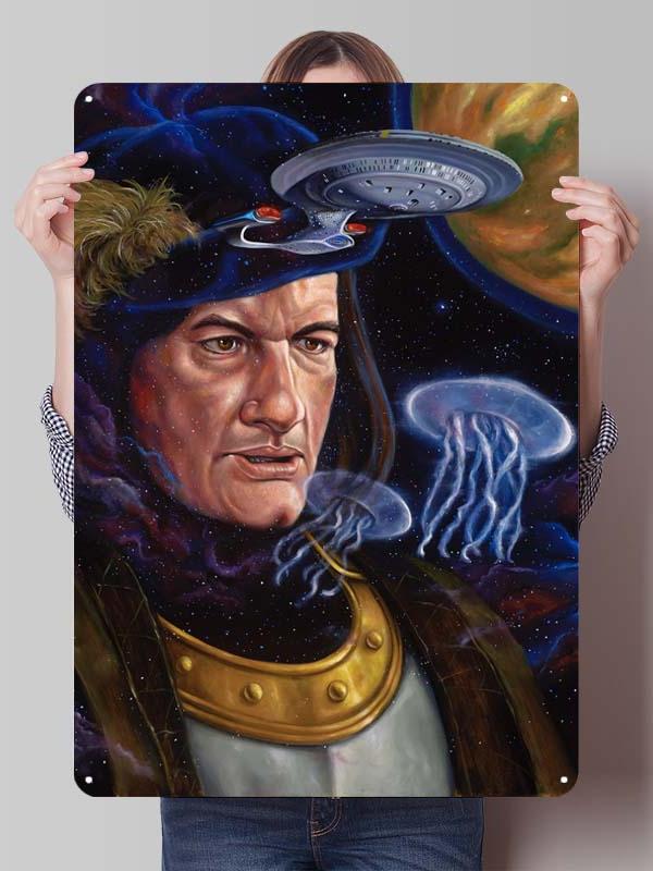 Klassische Filmplakate Star Treks Metallschilder Schlafzimmerdekoration Wohnzimmerdekor Männer Benutzerdefinierte Blechschilder für Wandkunst Dekoration