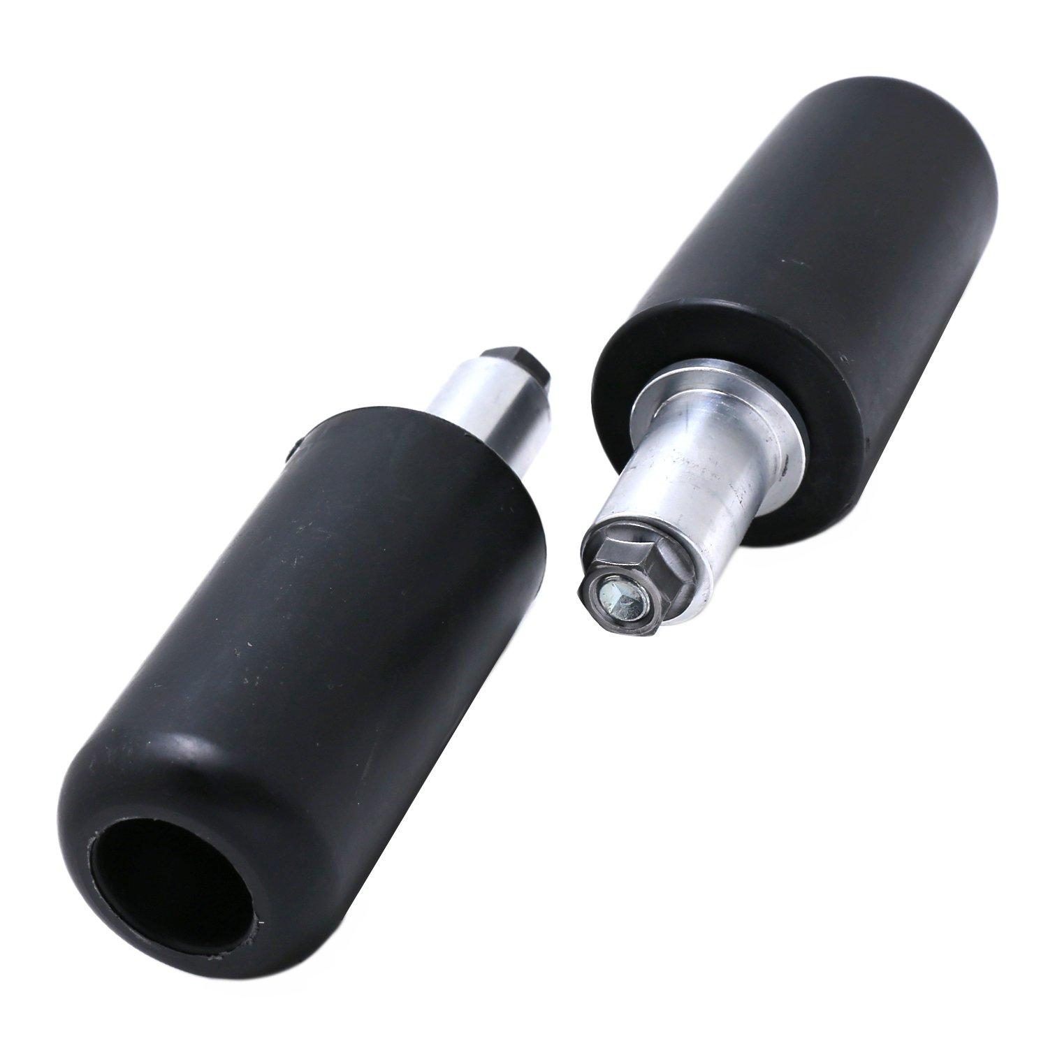 

nakira Short Engine Guard Frame Slider Universal Protector Left and Right Set nkr-an415 (Black) чёрный