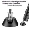 Anti Slip 3/8 Thread Camera Tripod Feet Adjustable Angle Aluminum Silicone Base For Stable DSLR Support