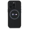 BMW Bmhmp16X23Srok Iphone 16 Pro Max     6.9 Black Hardcase M Silicone Printed Ring Magsafe