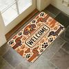 1 шт. Килимки для дверей Ласкаво просимо додому, Килимки для кухні, Нековзні, Поп-арт, Килимки для вітальні, Килимок для ванної кімнати, Килим для дому, Декор для раковини, Пральні