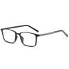 Transparent Tea Square Computer Glasses Anti Blue Ray Eyewear Myopia Optical Spectacle Photochromic Eyeglass for Women Men