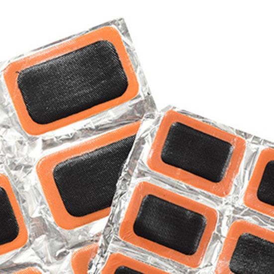 12Pcs/24Pcs Durable Bicycle Tire Repair Patch Rectangle Good Toughness Lightweight Useful Bike Tire