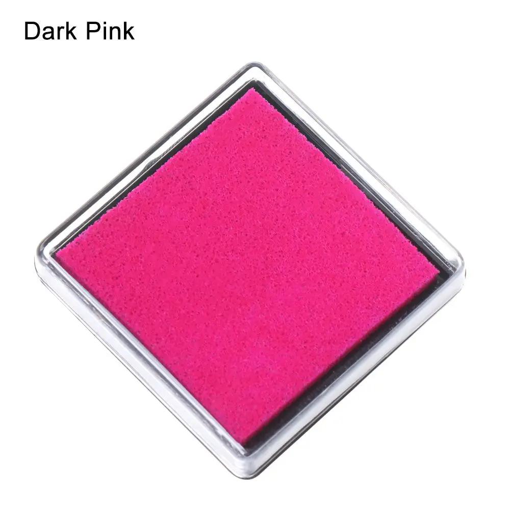 Ink Pad Stamp Pads Fingerprint Inkpad Square Sponge Multi-color Art Decor Scrapbooking Drawing Toys DIY Office & School Supplies
