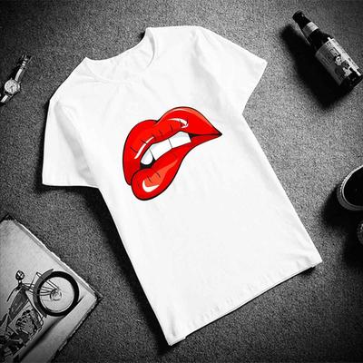 100 Cotton Tshirt Sexy Lips Pop Art Design Print Short Sleeve Top Tee Fashion Casual Buy At A Low Prices On Joom E Commerce Platform