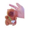 Capybara Plush Keychain Pendant - Cute Cartoon Bag Charm for Couples