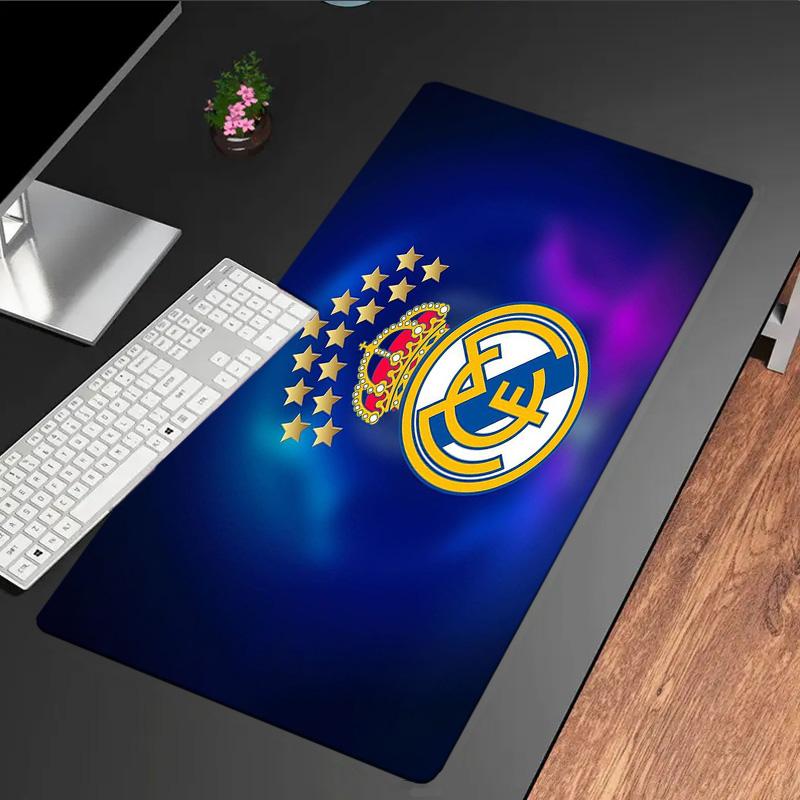 Real Madrid Crest Mouse pad Mouse pad, Gaming Mouse Pad, keyboard pad, Desk Decor for computer notebook Fan Gift Birthday Gift