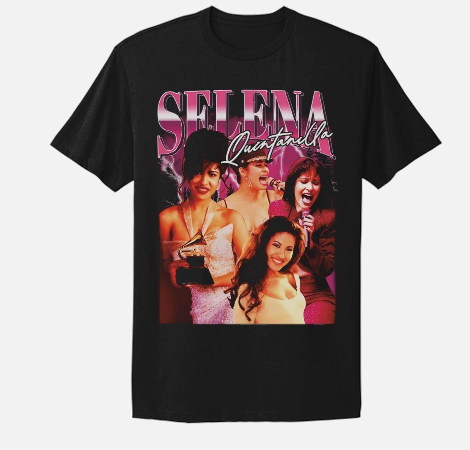 Selena Quintanilla classic vtg graphic design T-Shirt S
