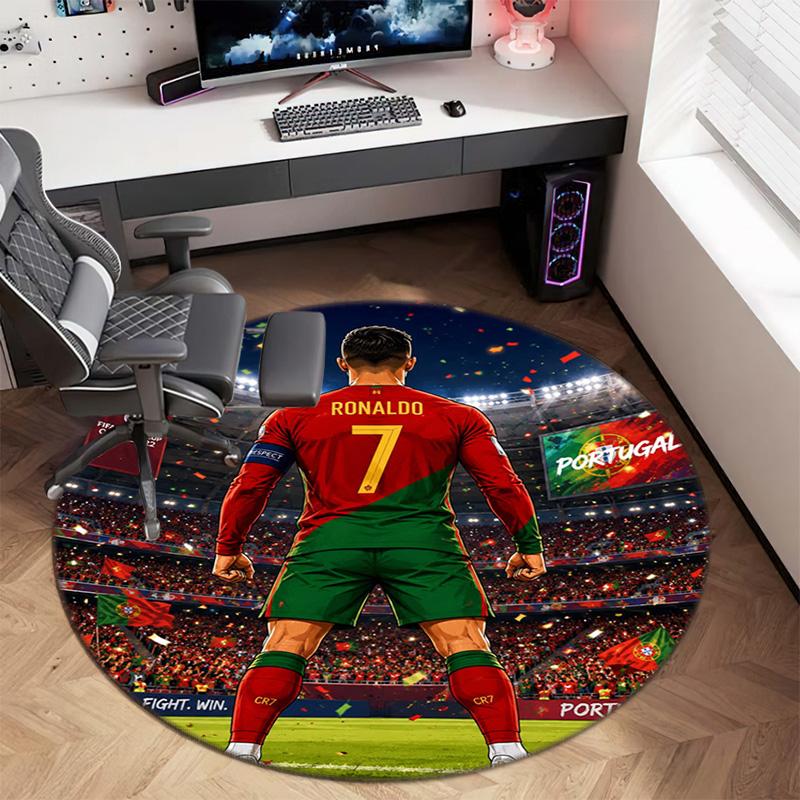 Cristiano Ronaldo Portugal Legend Carpet Printing Home Decor Dormitory Decoration Room Bathroom Mat