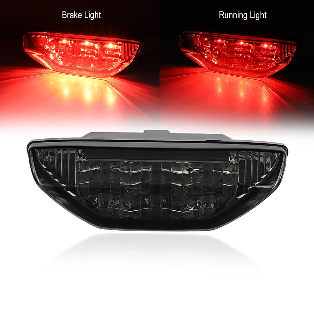 ATV LED Tail Light For Honda TRX 250 300 400EX TRX400X 420 500 700 Rancher Foreman MUV700 Motorcycle Taillight Brake Lamp