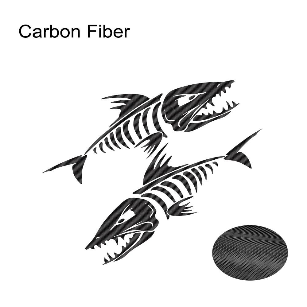 

Fish Bone Styling Stickers For Boat Body Vinyl Decal Engine Hood Decor Cruise Outdoor Self-Adhesive Auto Body Decoration Sticker 58x20.7cm