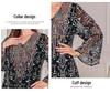 New 2025 Embroidered Abaya: Long Middle Eastern Muslim Women's Dress