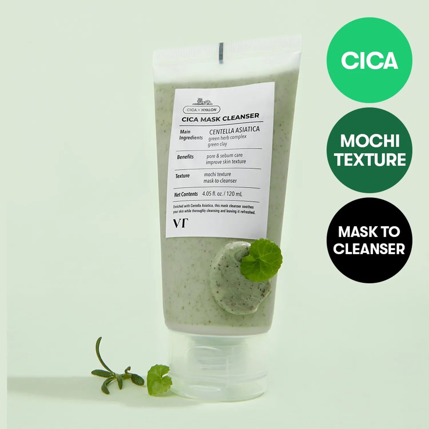 

VT CICA Mask Cleanser 120ml CICA Mask Cleanser 120ml