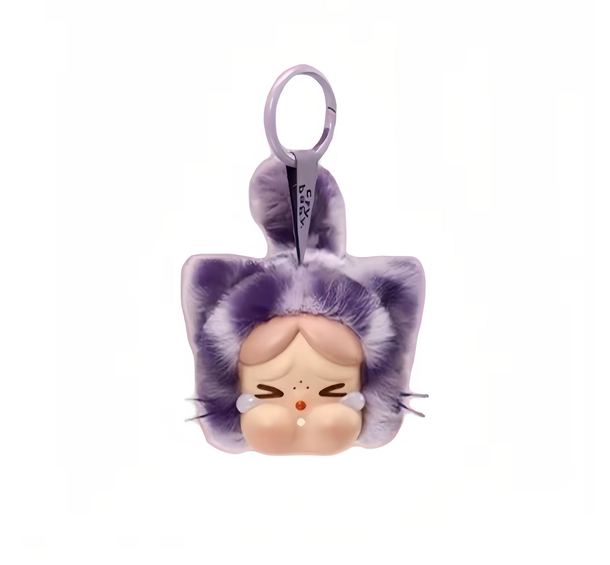 

POP MART CRYBABY Серия «Леопардовый кот» – Плюшевый виниловый сюрприз-бокс – Одиночный/Полный набор из 6 Confirmed-Neon Cutie