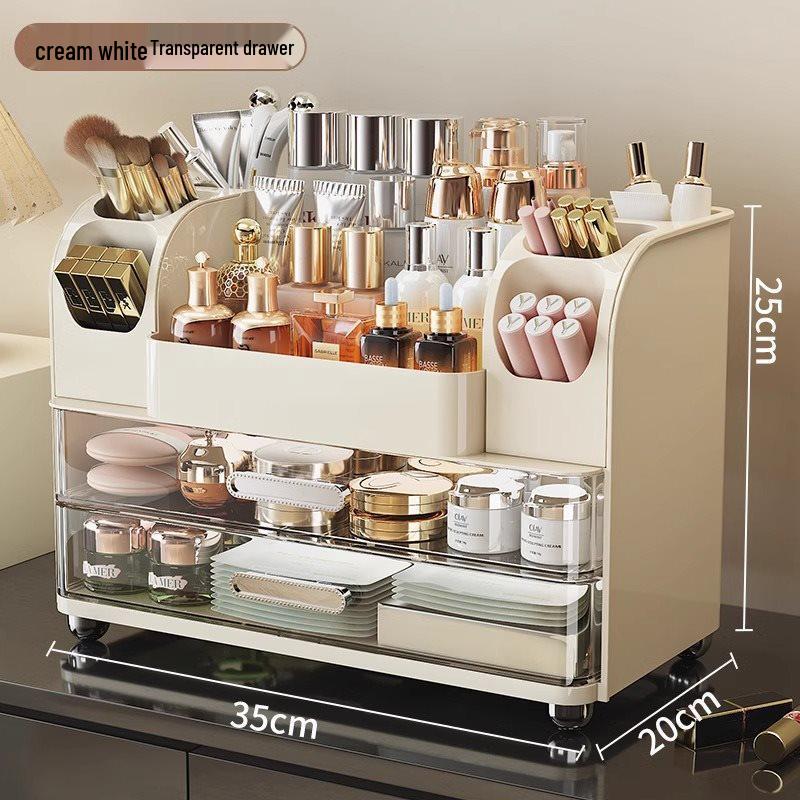 

Органайзер для туалетного столика: Коробка для хранения косметики и средств по уходу за кожей