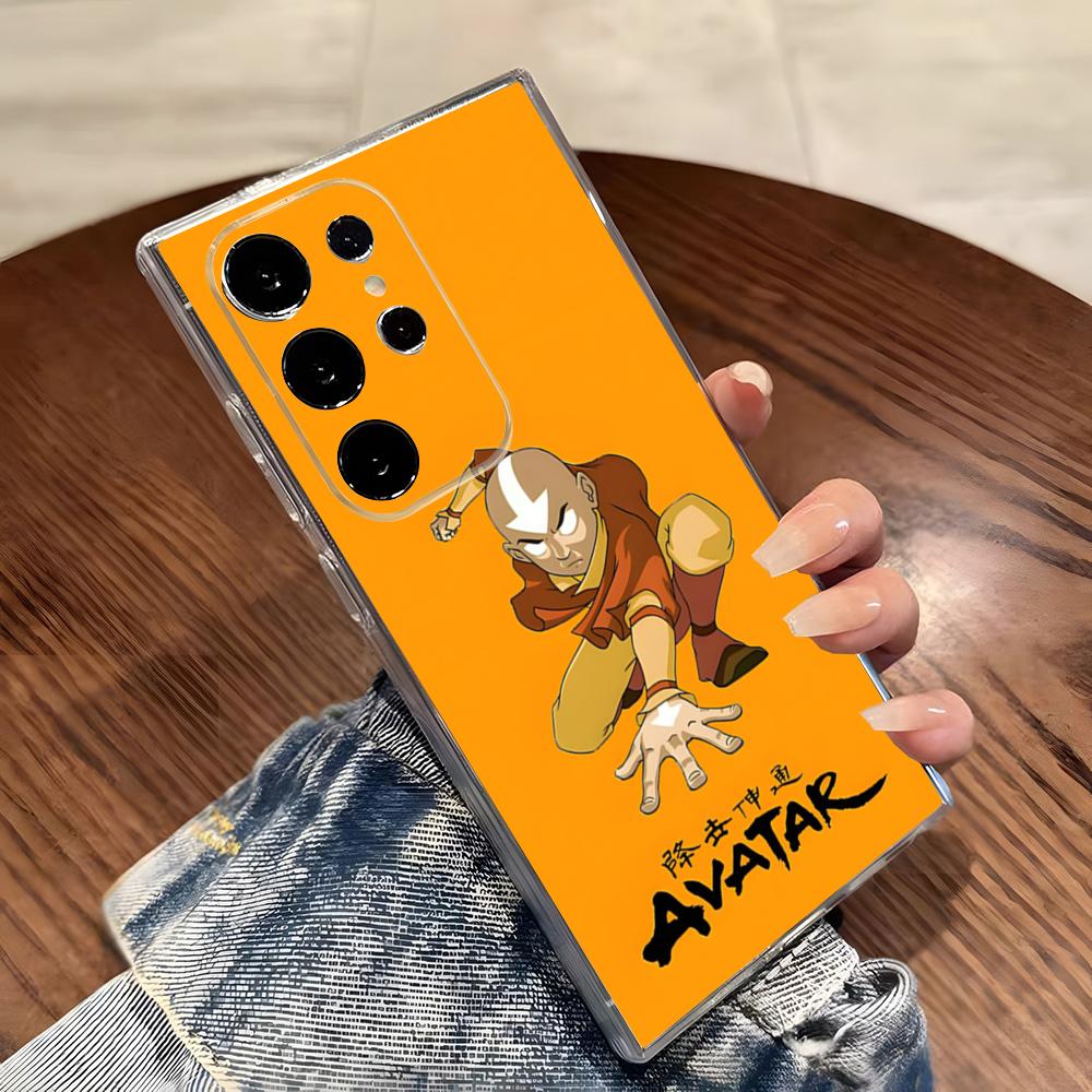 Anime A-avatar Last Airbenders Phone Case For Samsung S26 S25 S24 Ultra S23 Fe S22 S20 S21 Plus Plus 5G Fe Transparent Cover