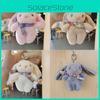 Soft And Adorable Crystal Velvet Bunny Keychain Cartoon Rabbit Plush Toy Gift
