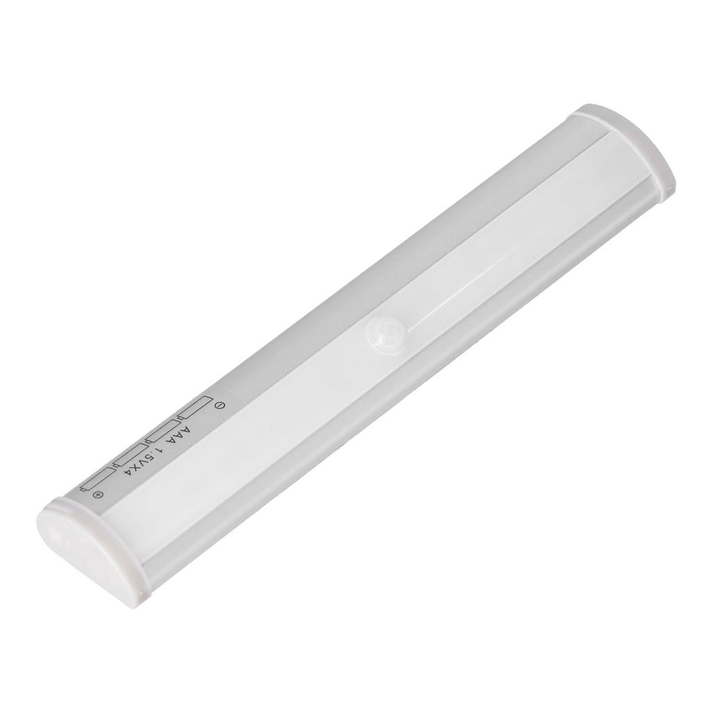Cabinet Light Human Body Induction 10LEDs Battery Powered Motion Sensor Light for Cupboard WardrobeWarm Light