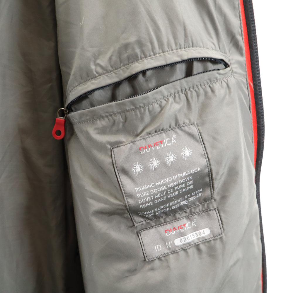 DUVETICA Down jacket 56 Red x navy Men's Used