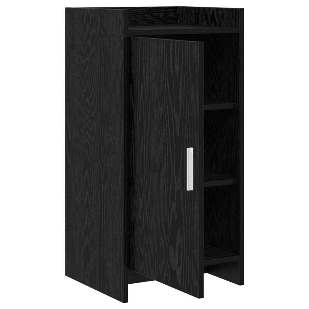 Sideboard Black Oak 40 X 36 X 80 Cm Engineered Wood