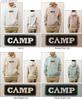 12oz Pullover Parka CAMP Original Outdoor Print Heavyweight Sweat Hoodie M Black [Jeans Bug] 12PP-CAMP (2)