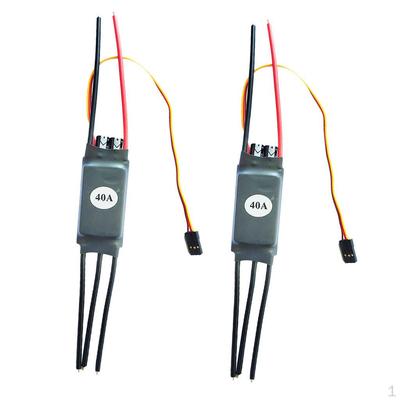 2pcs 2A Brushless ESC For Remote Control Boat Parts 2-6A