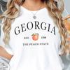 Georgia Shirt, The Peach State T-shirt, Unisex