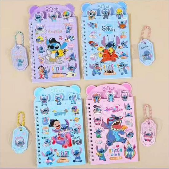 Cartoon Demon Hunter Team Hobonichi Coil Notebook with Cute Stickers - Student Planner Stationery