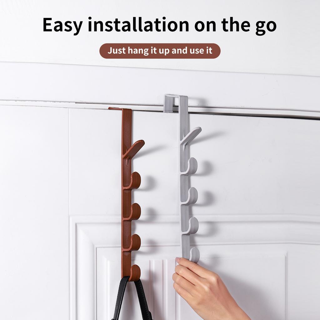 Kunststoffhaken Schranktür Hängegestell Gadgets Halter Schreibtisch Regale Küchenutensilien Aufbewahrung Organizer Badezimmer Zubehör