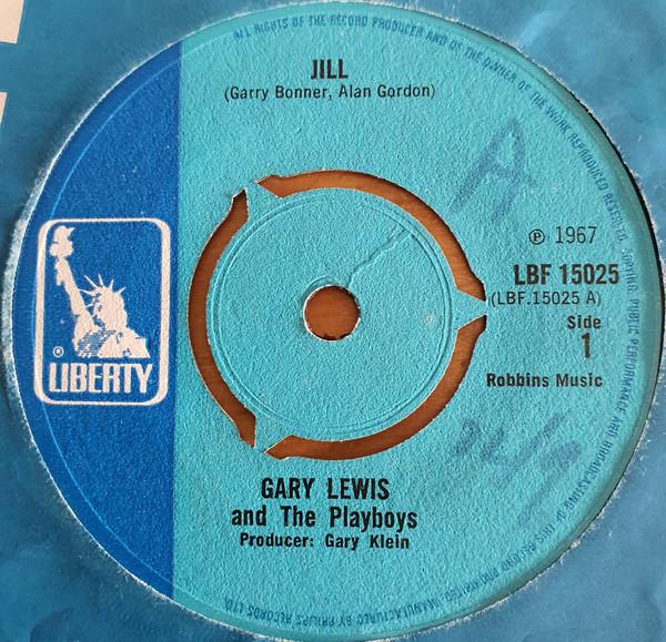 

7inch Record GARY LEWIS & THE PLAYBOYS - Jill / Needles And Pins LBF15025 Liberty 1967 UK Pop Used