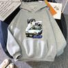 Initial D HoodiesTakumi Fujiwara Vintage Sweatshirts Clothes Anime Tops Streetwear Men Clothing Women Long Sleeve Pullovers