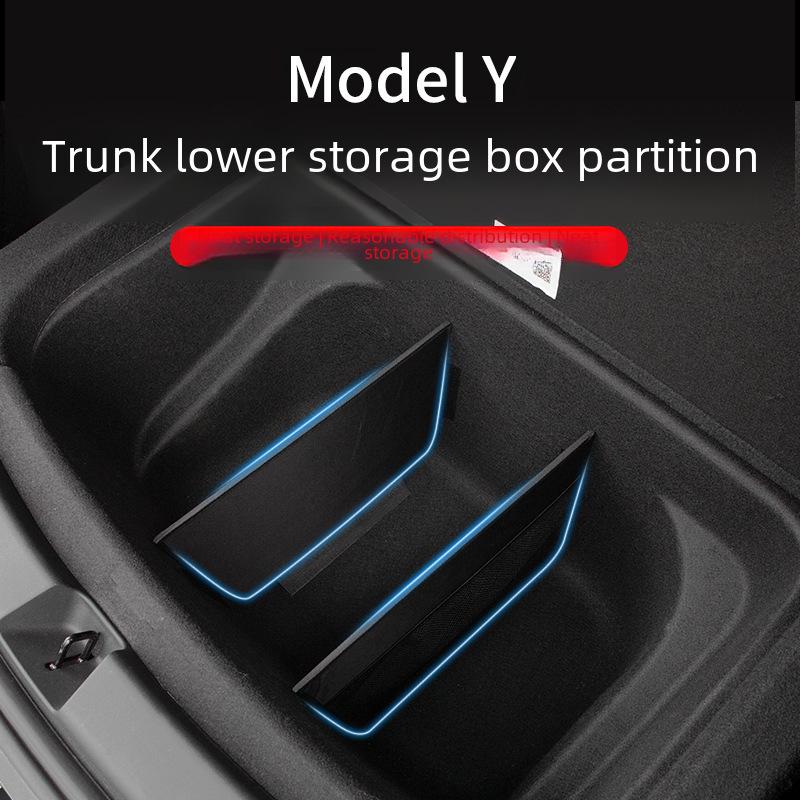 

Совместимый разделитель багажника для Tesla Model Y No specification чёрный