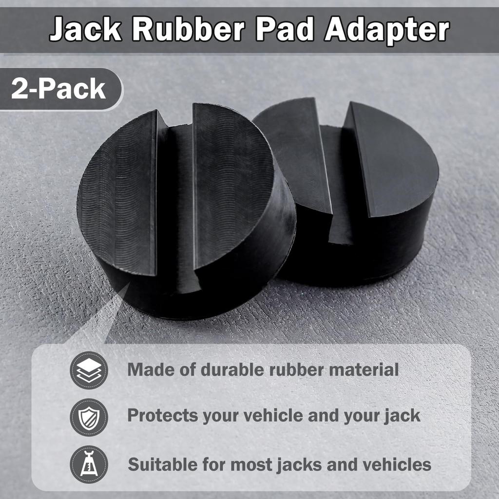 LEONTOOL Jack Pad Rubber Jack Pad Rubber Jack Up Adapter Rubber Jack Up Adapter