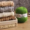 Medium-Thick Fuzzy Wool Yarn Balls for Handmade DIY Crochet & Knitting: Ideal for Scarves & Sweaters