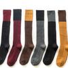 Vertical Knee-high Socks, Long Calf Socks, Solid Color Pile Socks, High Socks, Breathable