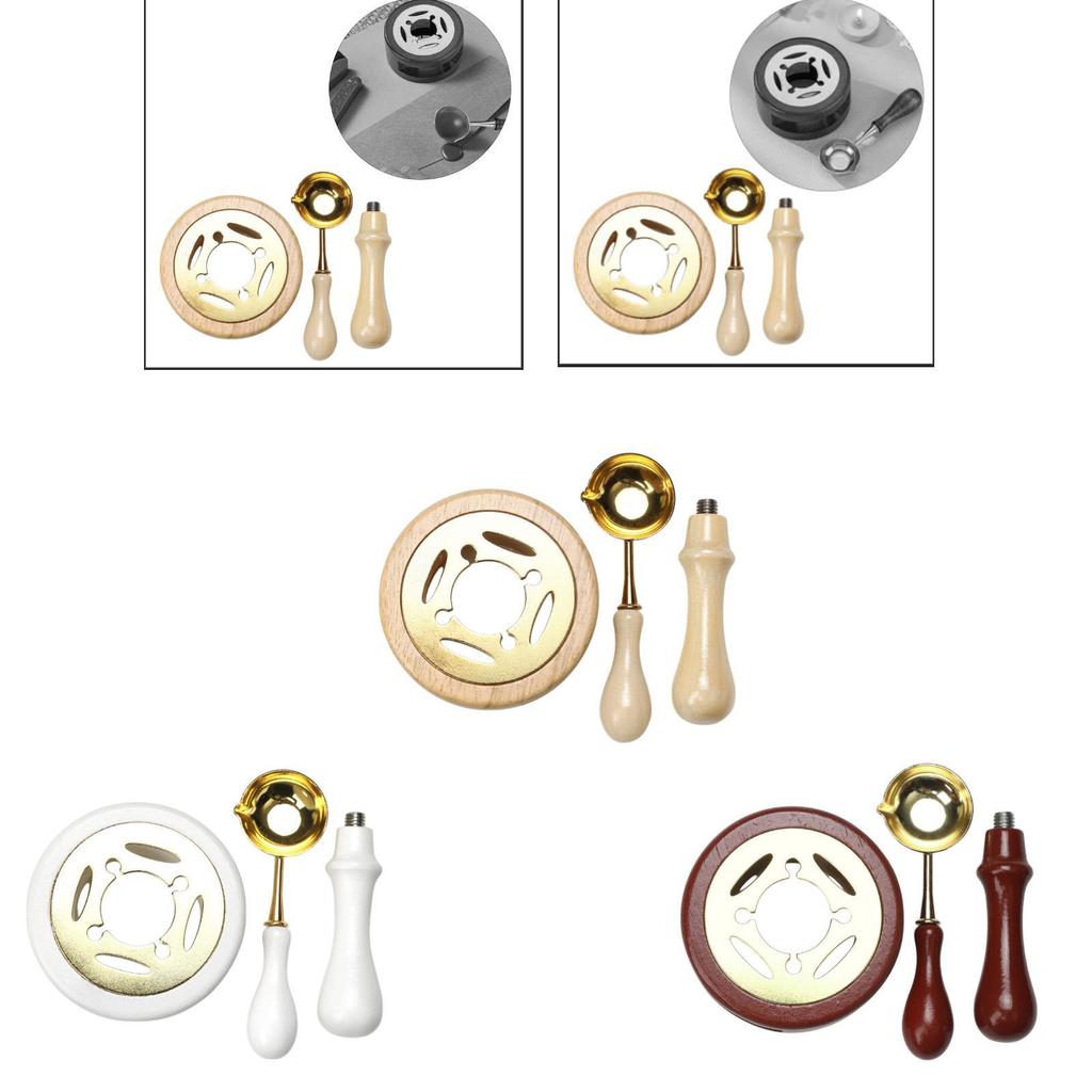 Wax Seal Kit Portable Wax Furnace Tools for Invitations Party Crafting