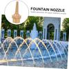 A20F-8 PCS 1/2 Inch Brass DN15 Fountain Nozzle Water Fountain Spraying Adjustable Direction Jet Fountain Heads