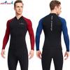 1.5MM Diving Suit Men's Split Top Long-sleeved Thermal Women's Snorkeling Surfing Sunscreen Swimsuit