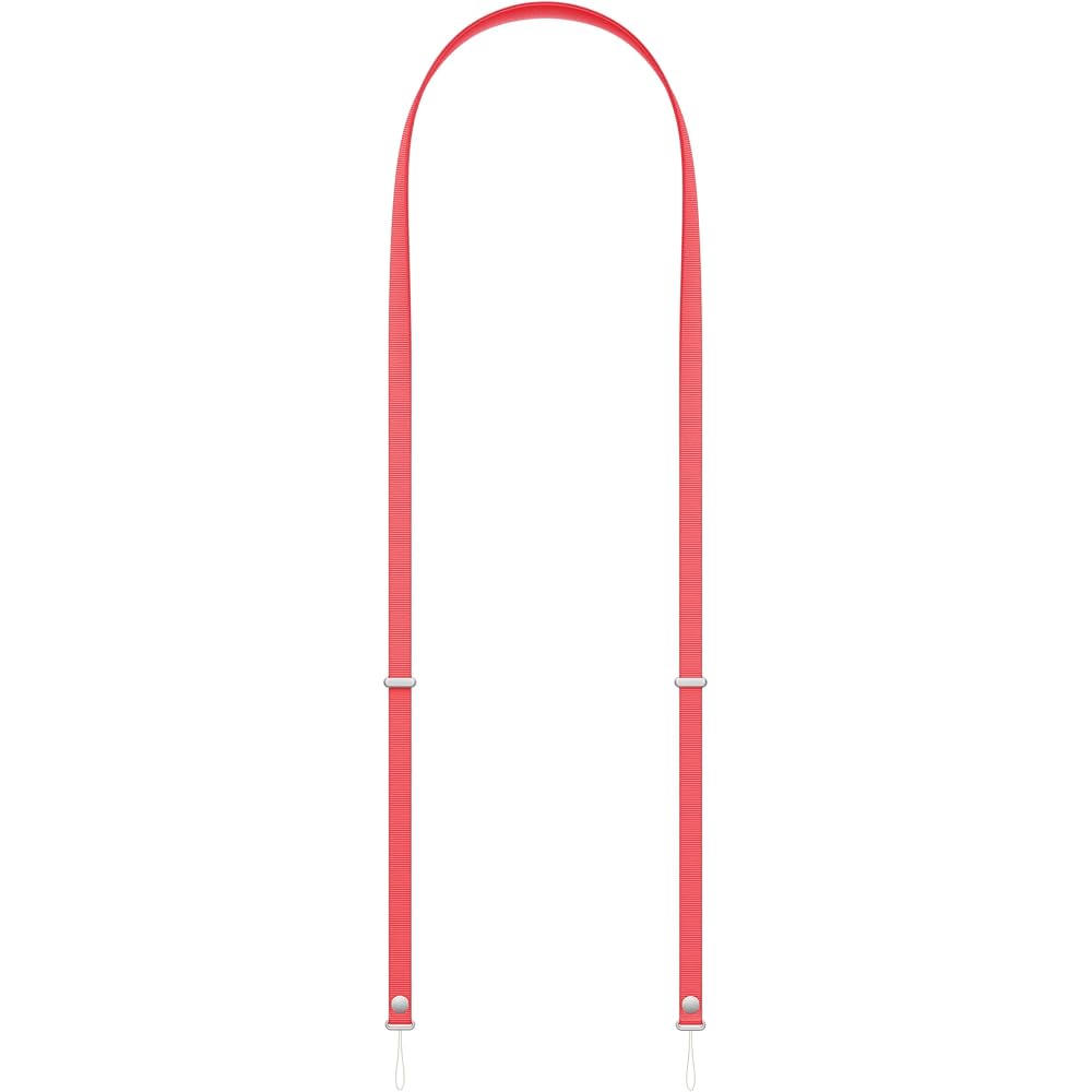 Apple Crossbody Strap - Bright Guava